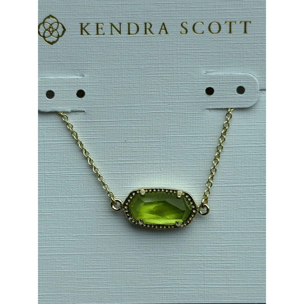 Kendra Scott Green Pendant Bracelet - Picture 2 of 3